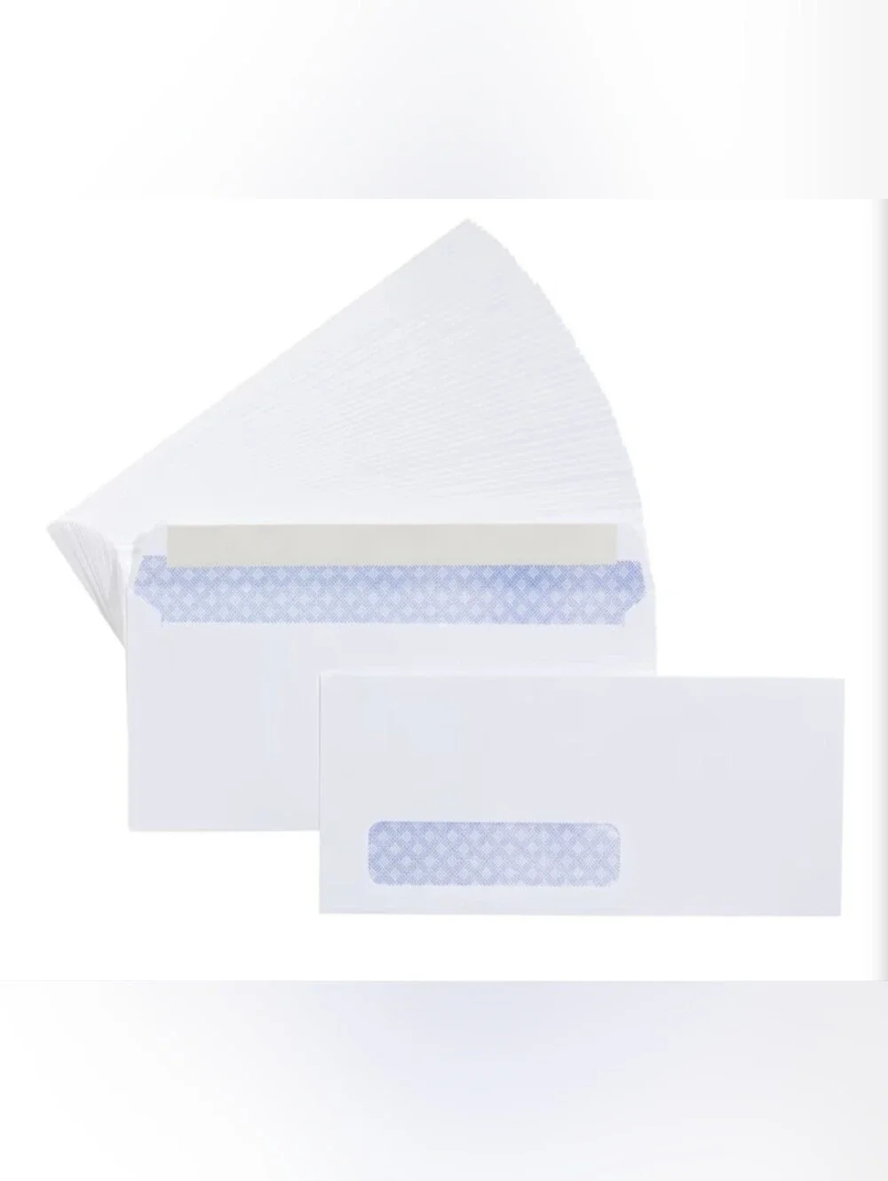 500 Office Deed #10 Security Left Window Envelopes 4 1/8